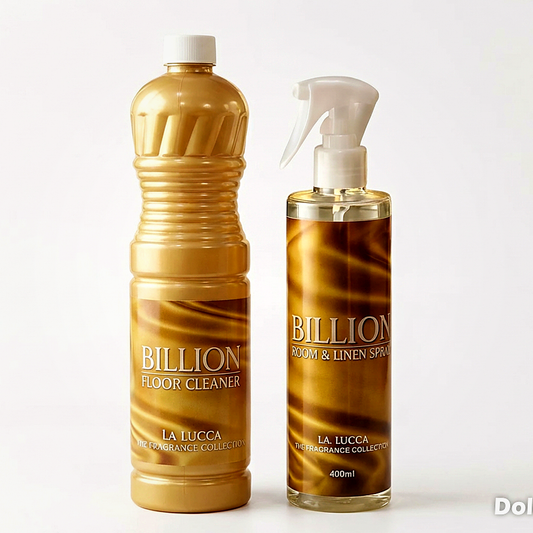 Billion Floor Cleaner & Air Spray Room & Linen Spray Duo